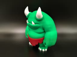 Eyeless Ogre - Fantasy Monster Figure 3d model