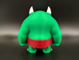 Eyeless Ogre - Fantasy Monster Figure 3d model