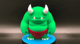 Eyeless Ogre - Fantasy Monster Figure 3d model