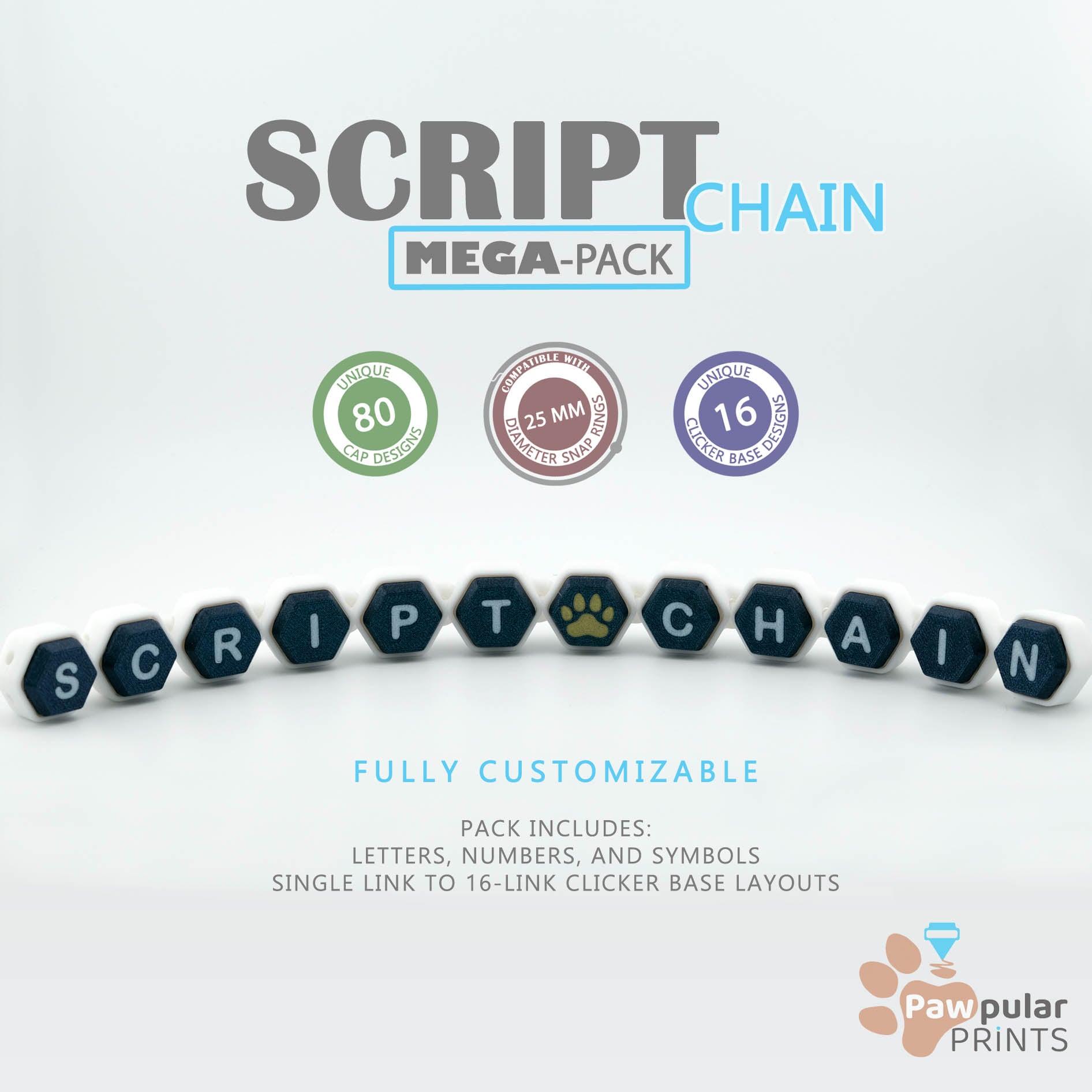 Script Chain Mega-Pack 3d model