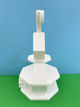 Easter Bunny 3-Tier Serving Stand 3d model