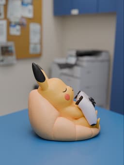 Pikachu Controller Stand - Xbox and PS5 Size 3d model