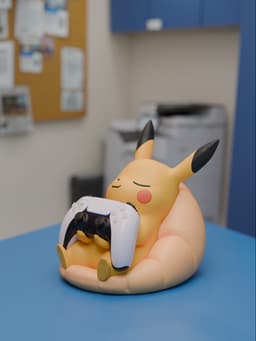 Pikachu Controller Stand - Xbox and PS5 Size 3d model