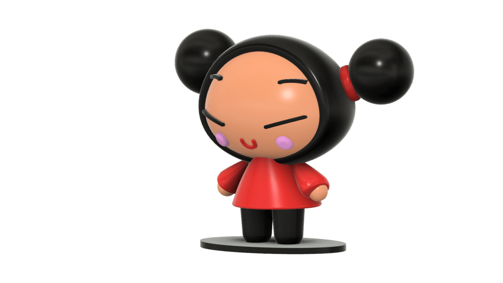 Pucca 3d model