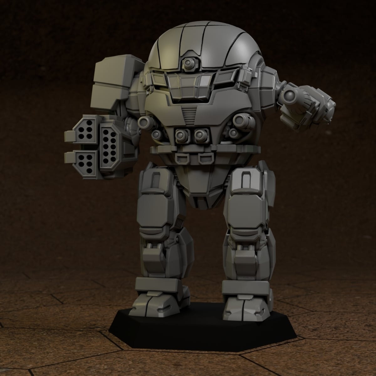 Imp For American Mecha 3d model