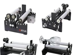 Ortur Accessory - Rotary Roller holder 3d model