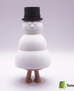 Jumpy Snowman 3d model