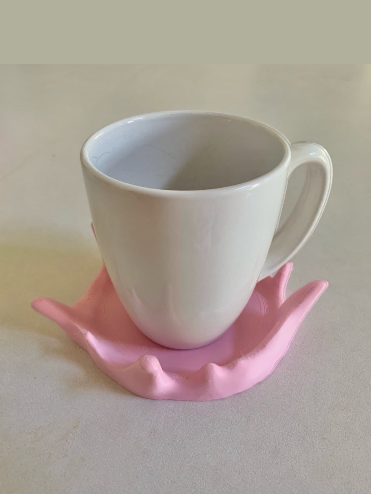 Spilled Coaster 3d model