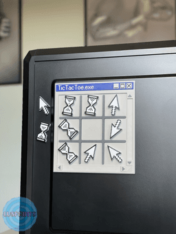 Windows 98 Inspired Tic-Tac-Toe 3d model