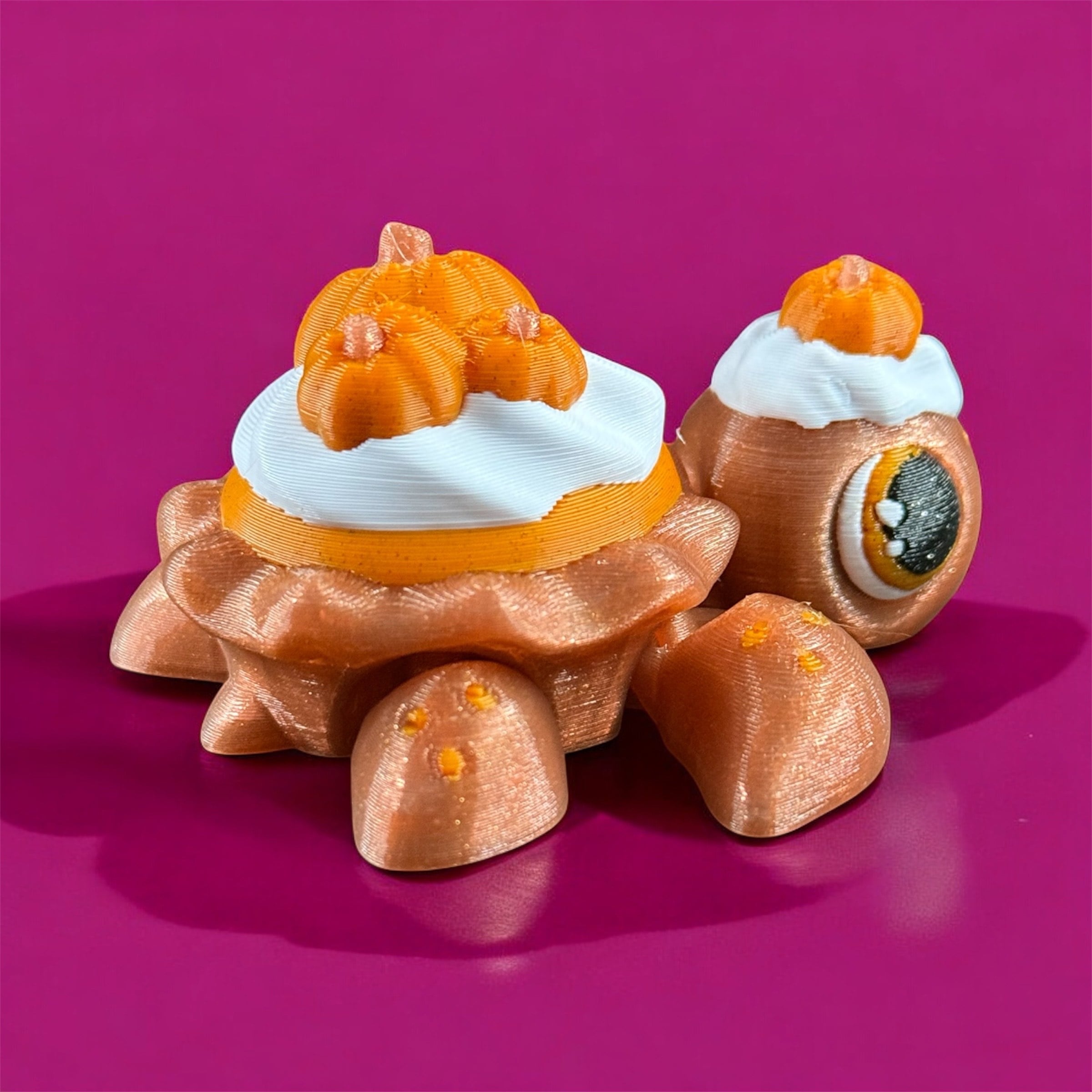Pumpkin Pie Baby Turtle 3d model