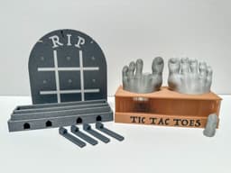 Halloween Tic Tac Toes 3d model