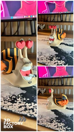 Anime Based Phone Snail - Universal Controller Stand 3d model