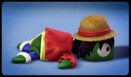 Super Turtle Luffy 3d model