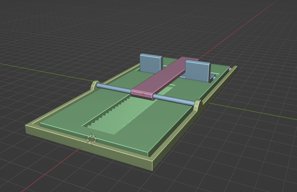 slim phone holder 3d model