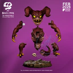Deathclaw Mini 3D Printer STL file 3d model