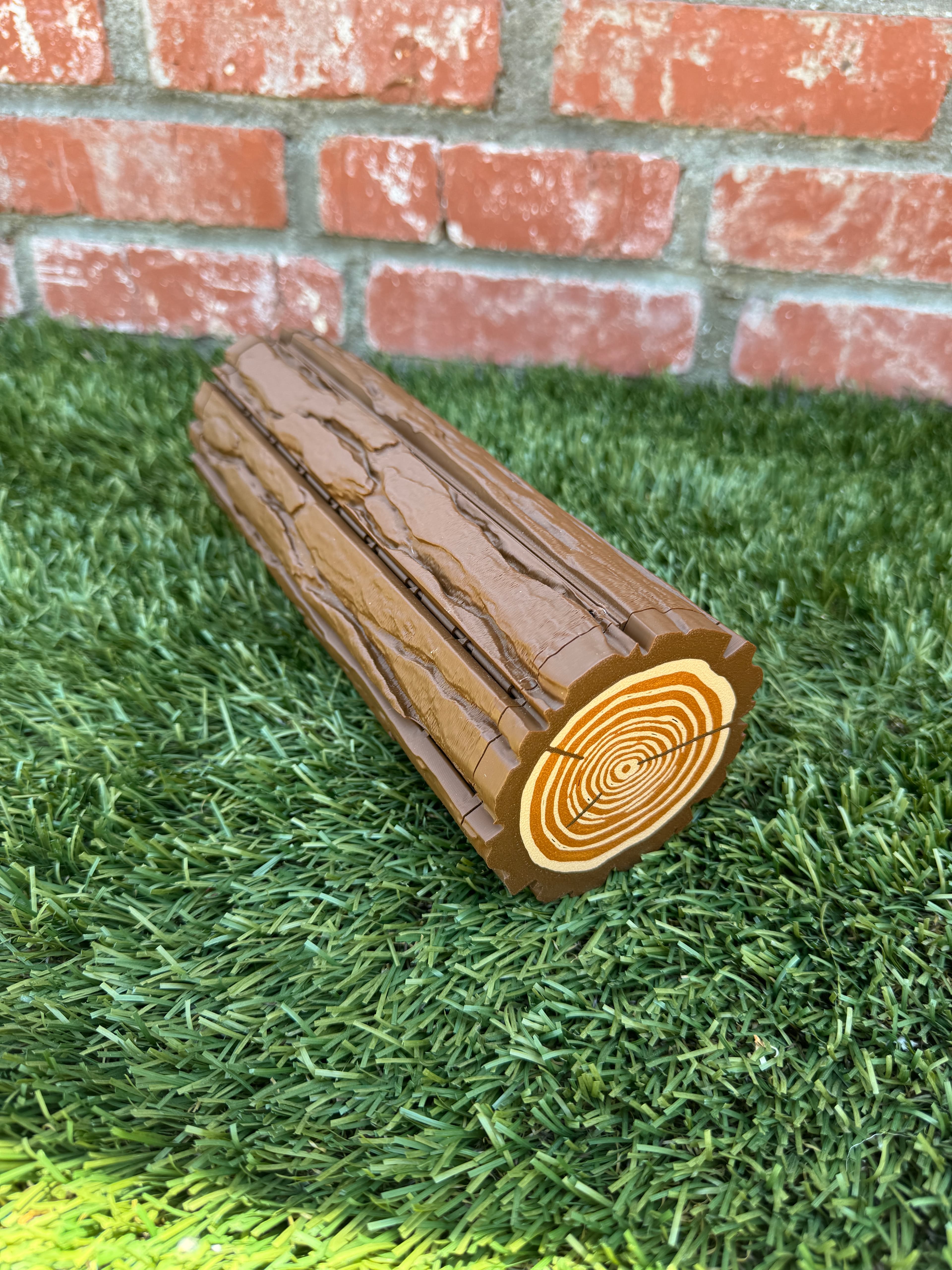 Fun set. As someone else mentioned side 1 and 8 don’t set all the way flat so the pieces see to tip over easily.
Printed without issue (Bambu A1) once I had the proper tree supports setup for the vertical log pieces.