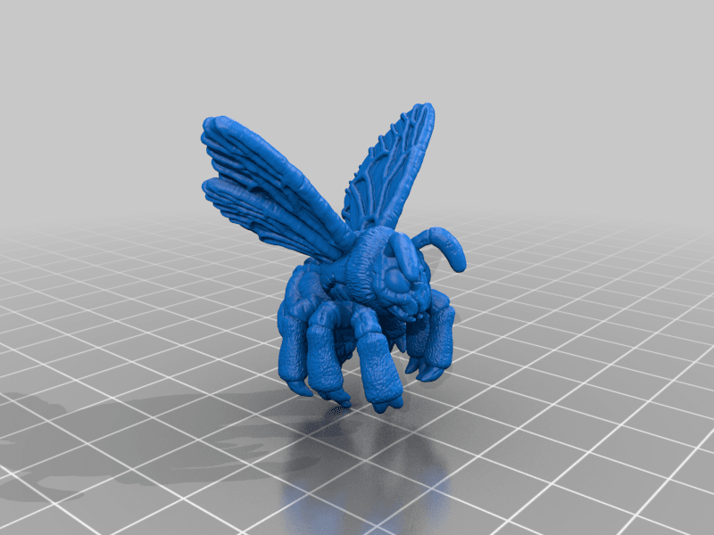 Skeleton Bee 3d model