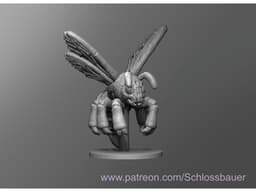 Skeleton Bee 3d model