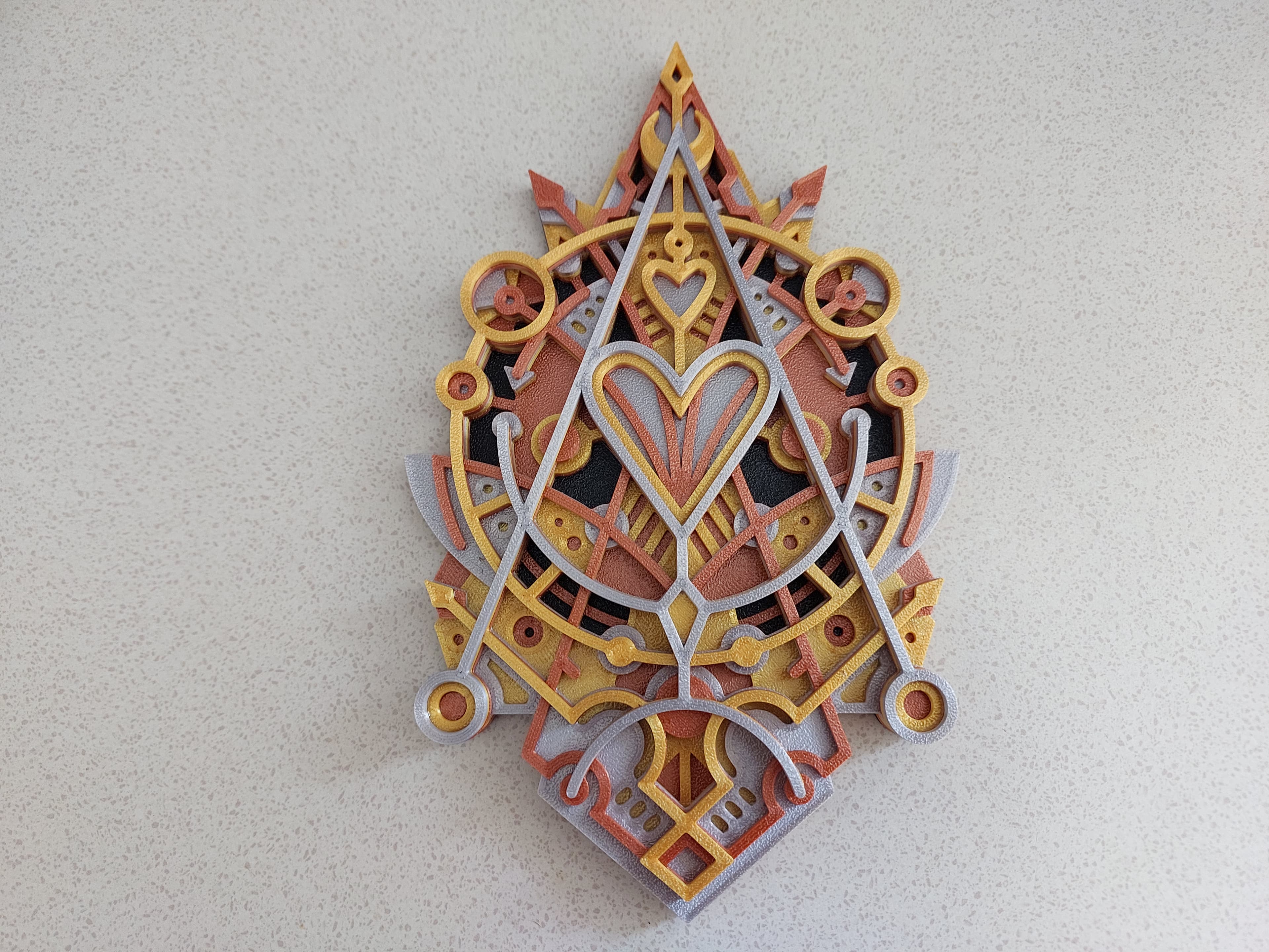 The Aligned Heart – 7 Layers 3d model