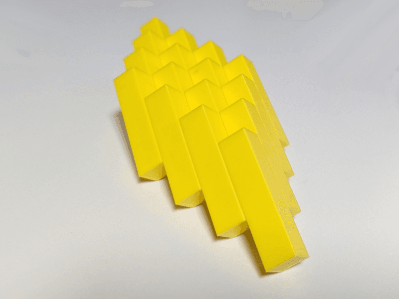 Cuboid Slide Fidget 3d model