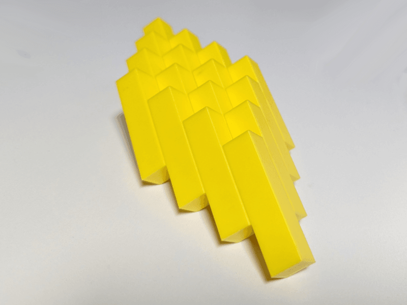 Cuboid Slide Fidget 3d model
