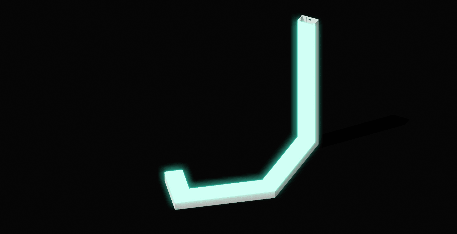 SnapGlow Modular LED Track System.3mf 3d model