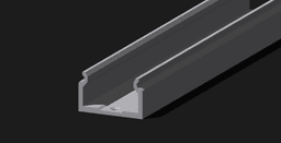SnapGlow Modular LED Track System.3mf 3d model