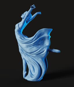 Ballerina Dancer STL | Figure 3D Print | High Detail 3d model