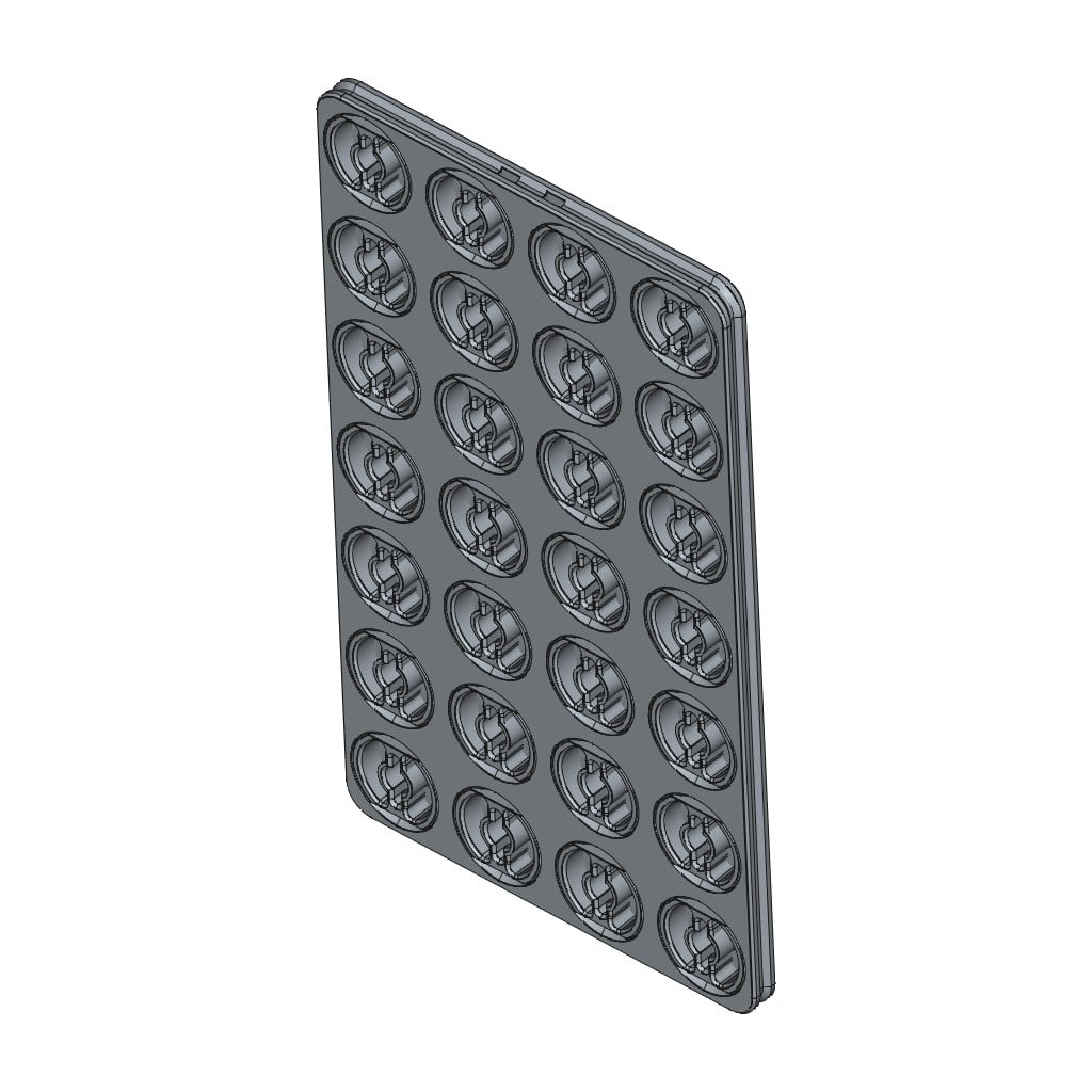 D-LOCK_PANEL.4X7-L 3d model