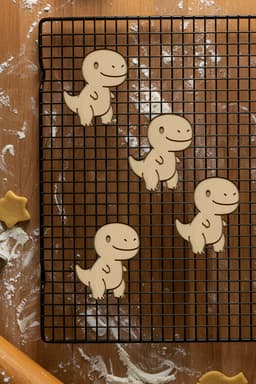 Mini Trex Cookie Cutter, Biscuit Cutter 3d model