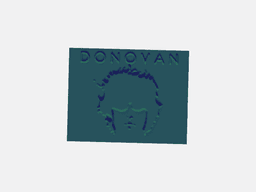 Donovan Wall Art 3d model