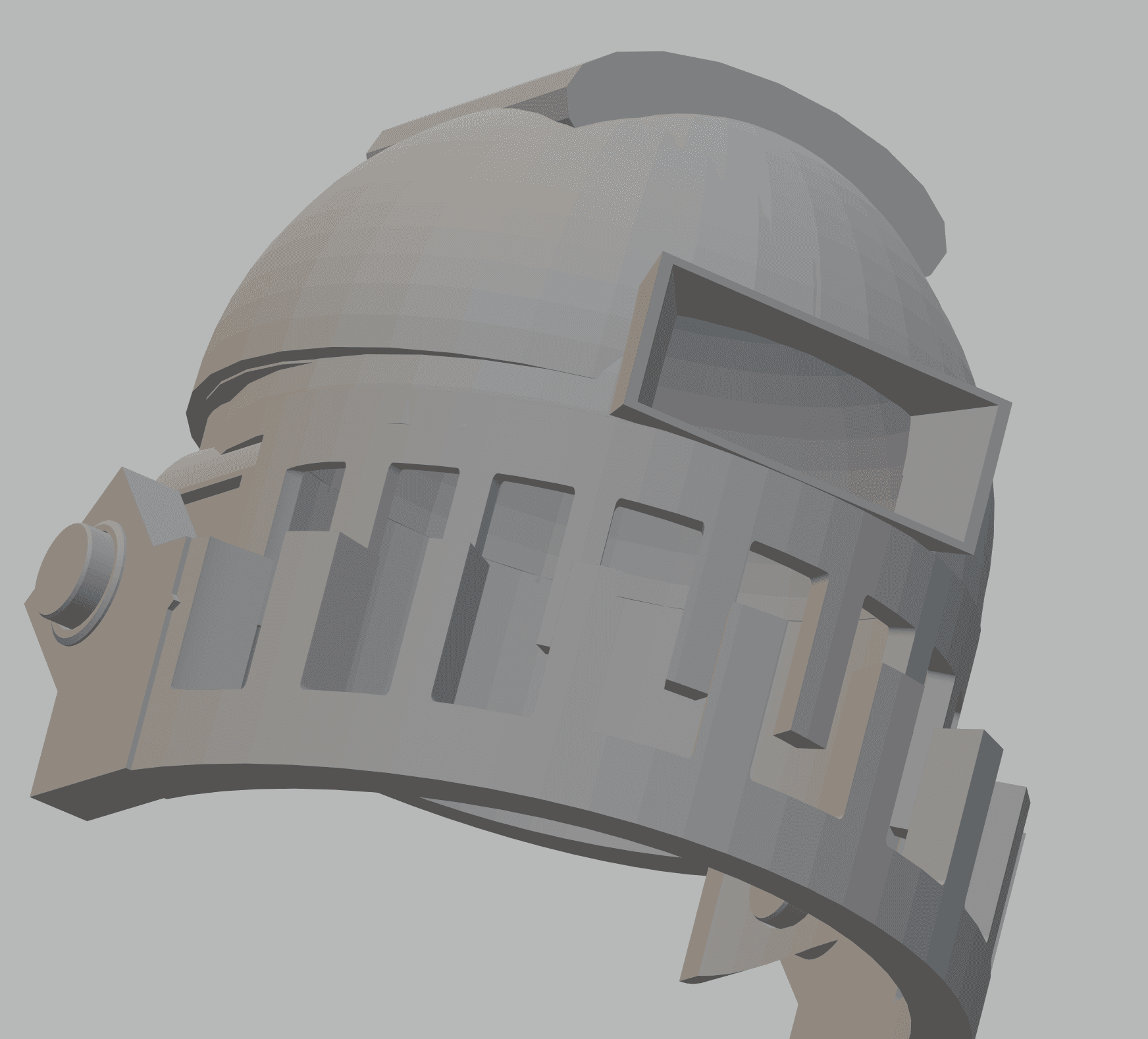FHW: Jaw Helmet (cosplay) 3d model