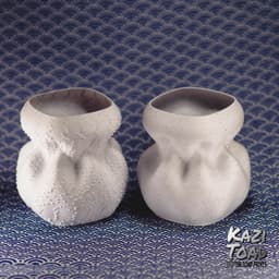 Pinched Pouch Vase (Vase No. 1) 3d model