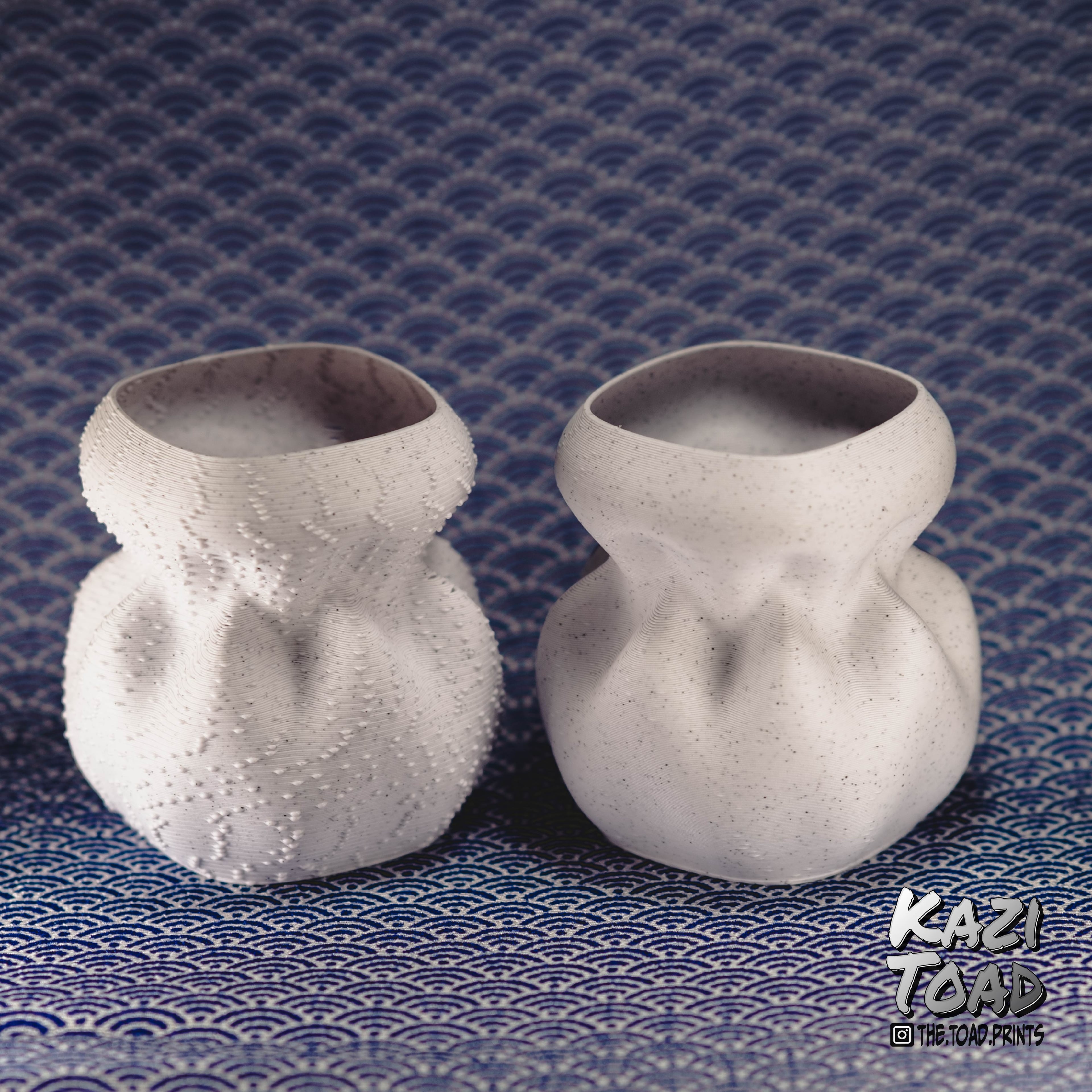 Pinched Pouch Vase (Vase No. 1) 3d model