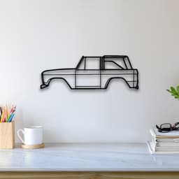 1974 Ford Wall Art 3d model