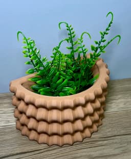 Modern Wall Mounted Planter 3d model