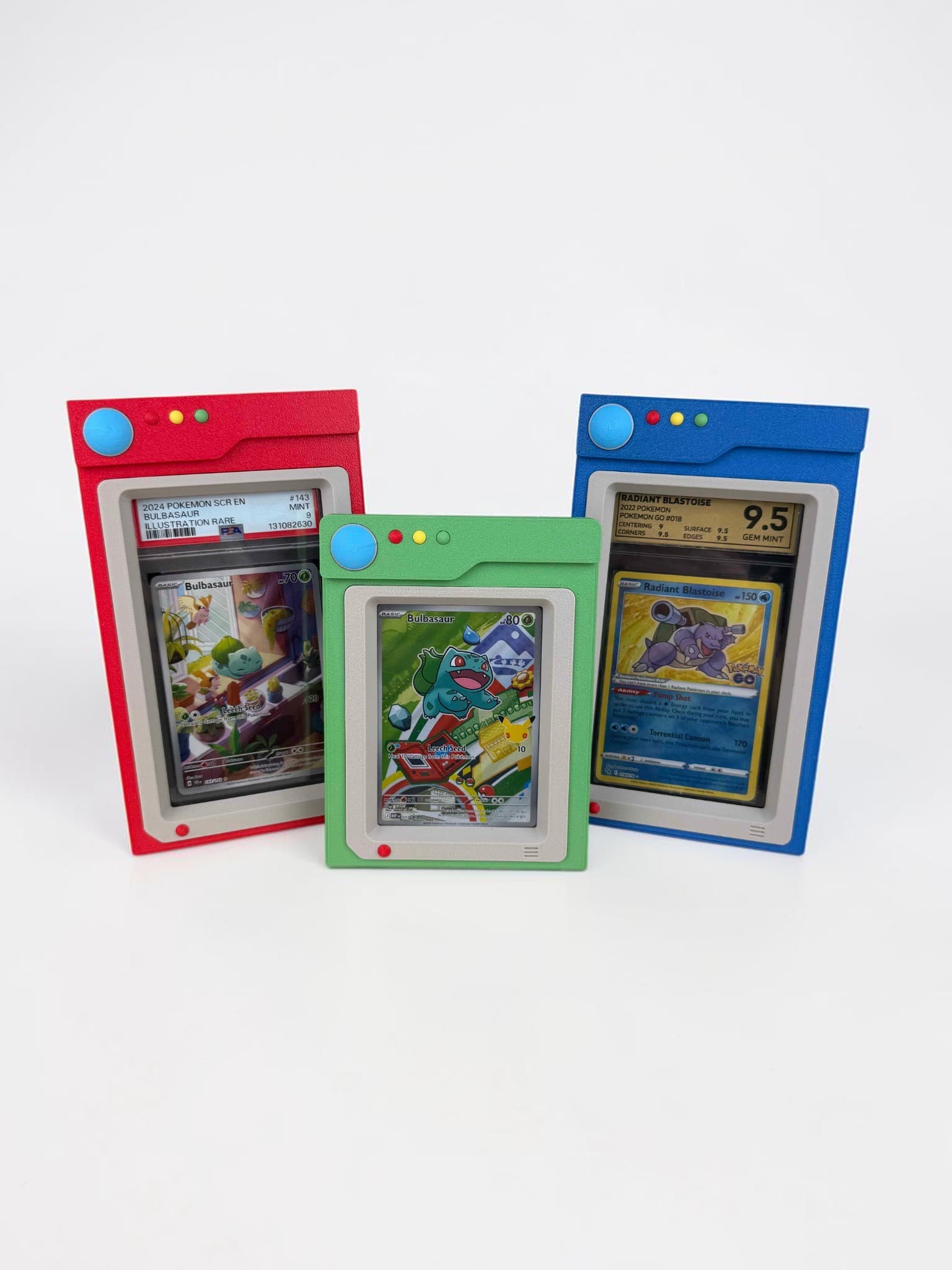 CARDBOY Pokedex Card Holder (Toploader, Mag Case, Graded and 4x6 Photos) 3d model