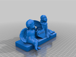 Mum and dad memorial 3d model