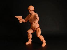 Jointed Army men 3d model