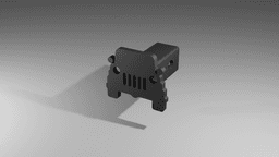 Trailer Hitch Cover - Jeep Front 3d model