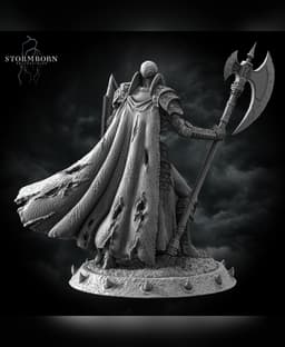 (32mm) Skeleton Commander 3d model