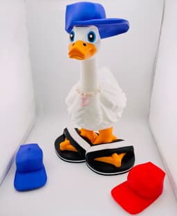 Slides & Sideways Cap Goose Gear for Porch Goose 3d model