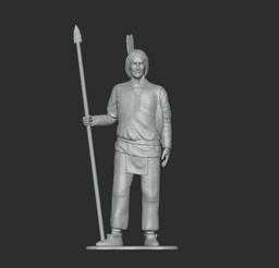Toy Soldier Set: Indian 001 3d model