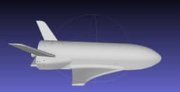 Boeing X-37B OTV Experimental Spaceplane Miniature 3d model