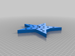Mini Pixel Tree Star 3d model
