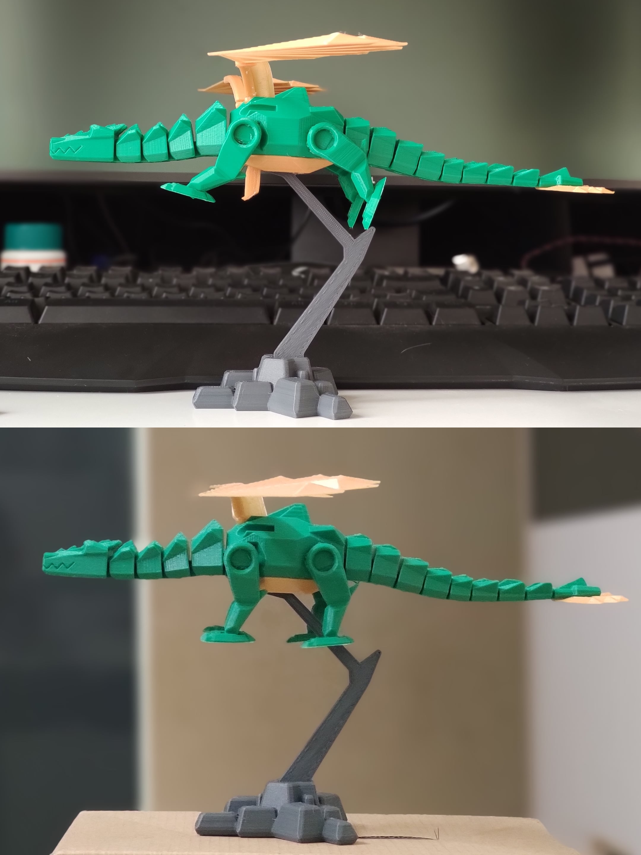 Articulated Dragon 3d model