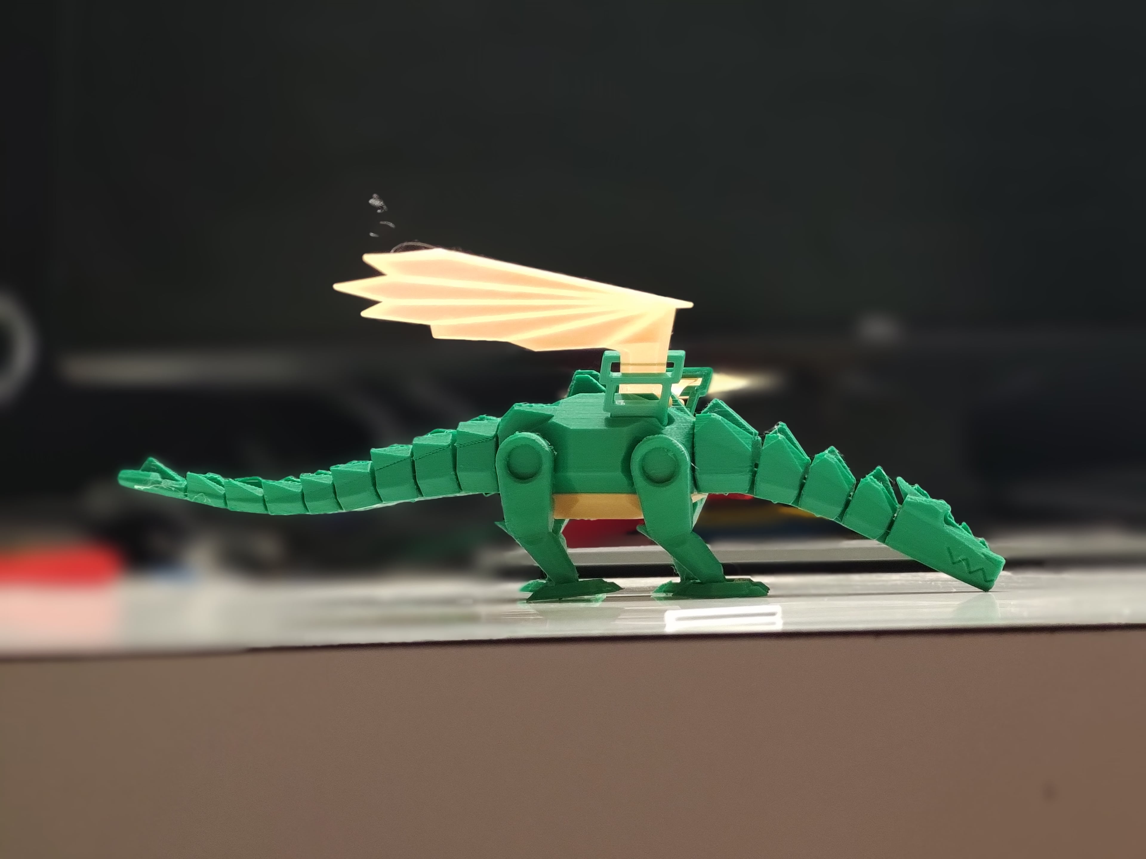 Articulated Dragon 3d model