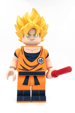 Goku SSJ Modular Figure 3d model
