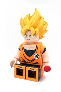 Goku SSJ Modular Figure 3d model