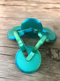 infinity circle fidget toy 3d model